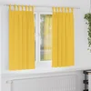 Zavjese za blackout s prstenovima 2 pcs Žuta 175 x 140 cm