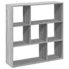 Pregrada / regal za knjige boja hrasta 102x29x103,5 cm drveni
