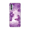 TELEMPIRE Silikonska maska Print za Samsung A136 Galaxy A13 5G Spring ljubičasta
