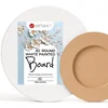 ARTMIE 3D okrogla tabla brez platna z belo prevleko | 40 cm