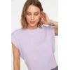 Trendyol Milla Ženska majica TWOSS20TS0021, Ljubičasta