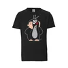 LOGOSHIRT Majica Der kleine Maulwurf  siva / rdeča / črna / bela