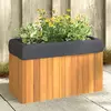 Vrtna sadilica 59 x 27,5 x 35 cm od masivnog bagremovog drva