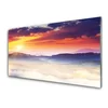tulup.si Slika na akrilnem steklu Sun mountain landscape 125x50 cm 4 obešalnika