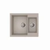 Granitna sudopera MILO RETTO 61x50 Pure sand sa sifonom dupla