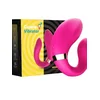 BOYS OF TOYS Vibrator za parove Crescent, Silikonski, Roze