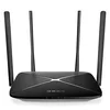 Mercusys AC12G AC1300 Dual Band Wireless Router, 867Mbps at 5GHz + 400Mbps at 2.4GHz, 1 10/100/1000M WAN + 3 10/100/1000M LAN, 4 x fixed 5dBi High Gai