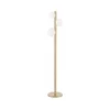 Zuma Line F0574-03N-V6AA - Podna lampa FORES 3xG9/33W/230V zlatna