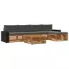 Set vanjskih sofa 6 pcs Prirodna i antracit 79 x 79 x 37 cm