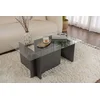 Hanah Home Klub sto Vetrino, 105x65x40cm, Antracit