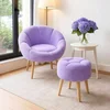 ATELIER DEL SOFA Fotelja i tabure Lida Lilac
