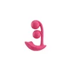 Nosljiv vibrator s kroglicami HoneyPlayBox - Melody-Pressure Sensing, z aplikacijo, rdeč