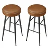 Songmics Set barskih stolov 2 kosa 516x516x762 cm rjave barve