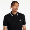 Majice Fred Perry Twin Tipped Fred Perry Shirt Black L