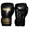 RING RS 3311-10 black rukavice 10 OZ kozne
