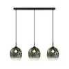 Luster na sajli MIRROR 3xE27/14W/230V u zadimljenoj crnoj boji