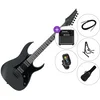 Ibanez GRGR131EX-BKF SET 2 Black Flat Električna gitara