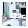 Eglo 902172 - Podna lampa CARLO 1xE14/18W/230V crna