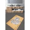 Conceptum Hypnose Prostirka za kupatilo 80x100cm Šarena
