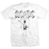 AC/DC Majica Switch Unisex White XL