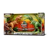 Primal Clash! Dino bitka set Carnotaurus VS Gigantosaurus 21 cm