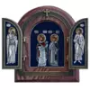 Triptih Sveti Car Konstantin i Carica Jelena, 220x255x32mm