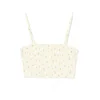 Cropp - Crop top - Krem