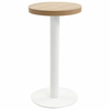 Greatstore Bistro miza svetlo rjava 40 cm mediapan