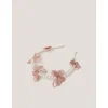 Monsoon Children Rajf za kosu Butterfly Pearl, Roze