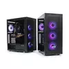 UGD Kućište, Ryzen 5 7600X 32GB DDR5 1TB SSD RTX 4070 700W Elite 3718, Crno