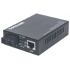 Intellinet 507349 1000Mbit/s 1310nm Single-mode Black network media converter
