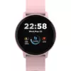Smart watch, 1.3inches IPS full touch screen, Round watch, IP68 waterproof, multi-sport mode, BT5.0, compatibility with iOS and android, Pink, Host: 25.2*42.5*10.7mm, Strap: 20*250mm, 45g