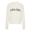 Calvin Klein Jeans Pulover črna/bela