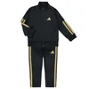 ADIDAS SPORTSWEAR Športna trenirka Essentials limeta / črna