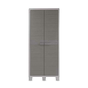 ORODNA OMARA-KRILNA VRATA PVC, 4 POLICE 78X46X182 CM