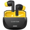Slušalice Canyon Hexagon 7 TWS ANC+ENC Wireless Black Yellow