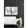 Wallity Zidni sat 2P3040CS-103, 64x40 cm, 2 dela