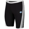 Mens swimsuit arena icons swim jammer solid black/white s - uk32