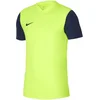 NIKE Funkcionalna majica Tiempo Premier II  neonsko rumena / črna