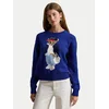 Polo Ralph Lauren Pulover kraljevo modra/svetlo rjava/rdeča/bela