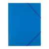 Mapa z elastiko pvc levia a4 LEVIA - MODRA