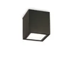 Ideal Lux - Spoljna reflektorska svetiljka TECHO 1xGU10/20W/230V 15x15 cm IP54 crna