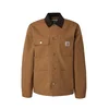 Carhartt WIP Prehodna jakna Michigan  čokolada / svetlo rjava