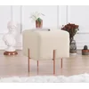 Atelier del Sofa Tabure 40x42x40cm, Krem