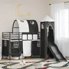 Okvir Krevet za Dječji Loft Crna 90 x 190 cm Metal