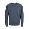 JACK & JONES Pulover bazaltno siva