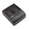 SWIT S-3602D | 2x2A DV charger compatible to Panasonic VBD/VBR/CGA series