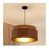 Brilagi - Luster na sajli OREGON VEGE 1xE27/15W/230V prečnik 45 cm braon