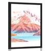 Plakat čudovita gorska pokrajina - 40x60 no frame