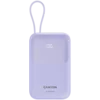 Canyon power bank OnPower 101 sa ugrađenim kablom 10000 mAh PD22.5W Ljubičasti